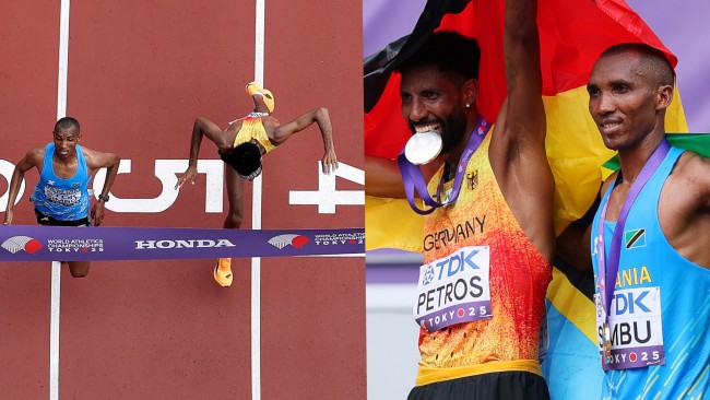 2025 年東京世界田徑錦標賽馬拉松以 3 厘米秒的差距決定勝負