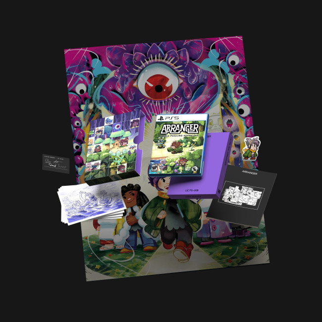Arranger: A Role-Puzzling Adventure 推出了精美但極限量的實體版