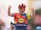 Giro d'Italia：丹麥自行車手 Mads Pedersen 在阿爾巴尼亞贏得第一賽段冠軍