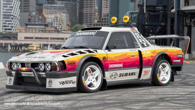 這是全新的 Travis Pastrana Gymkhana 汽車