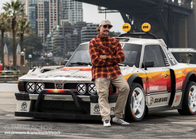 這是全新的 Travis Pastrana Gymkhana 汽車