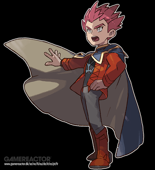 最后一个是——红头发的阿渡,专门使用龙属性宝可梦!