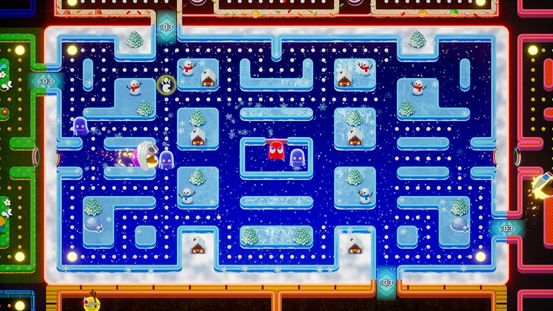 吃豆人也要大逃殺 小精靈 Mega Tunnel Battle 遊玩心得評論 Gamereactor Pac Man Mega Tunnel Battle Gamereactor
