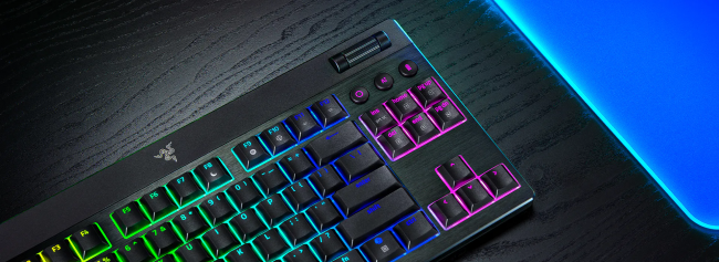 Razer BlackWidow V4 Low-Profile Tenkeyless HyperSpeed