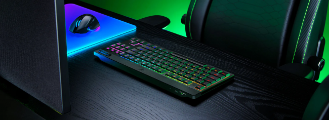 Razer BlackWidow V4 Low-Profile Tenkeyless HyperSpeed