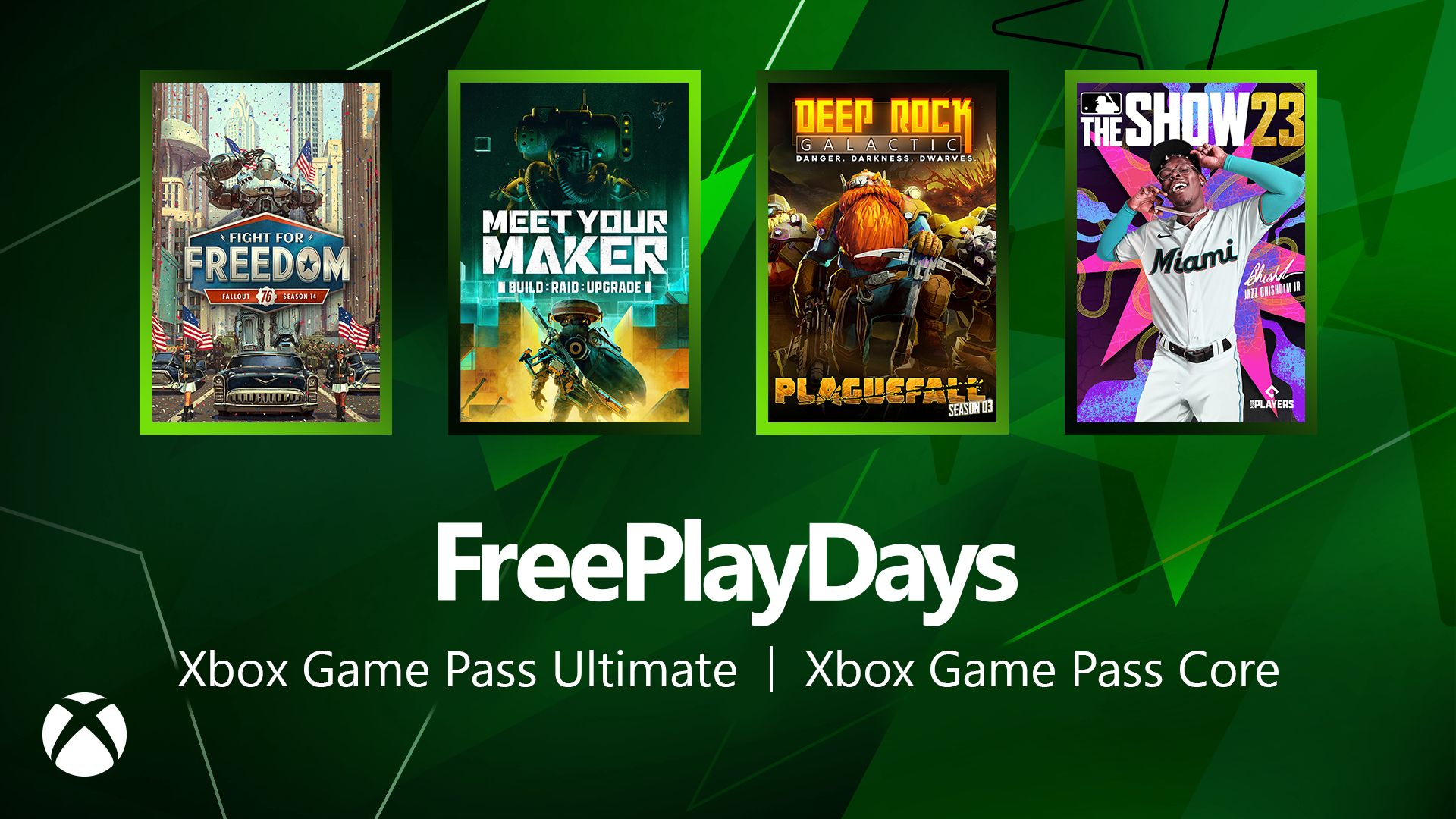 Microsoft announces another round of Free Play Days for Game Pass