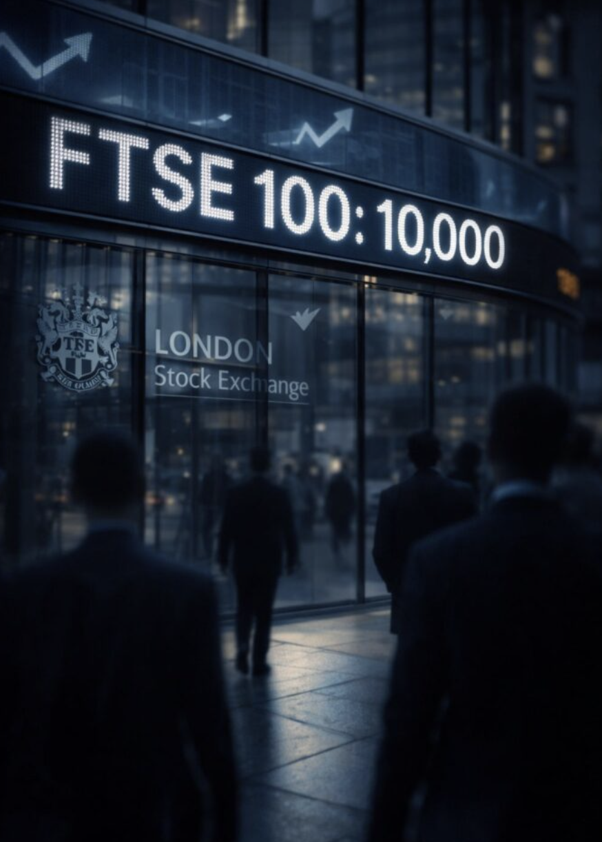 富時100指數首次突破10,000點大關- - Gamereactor