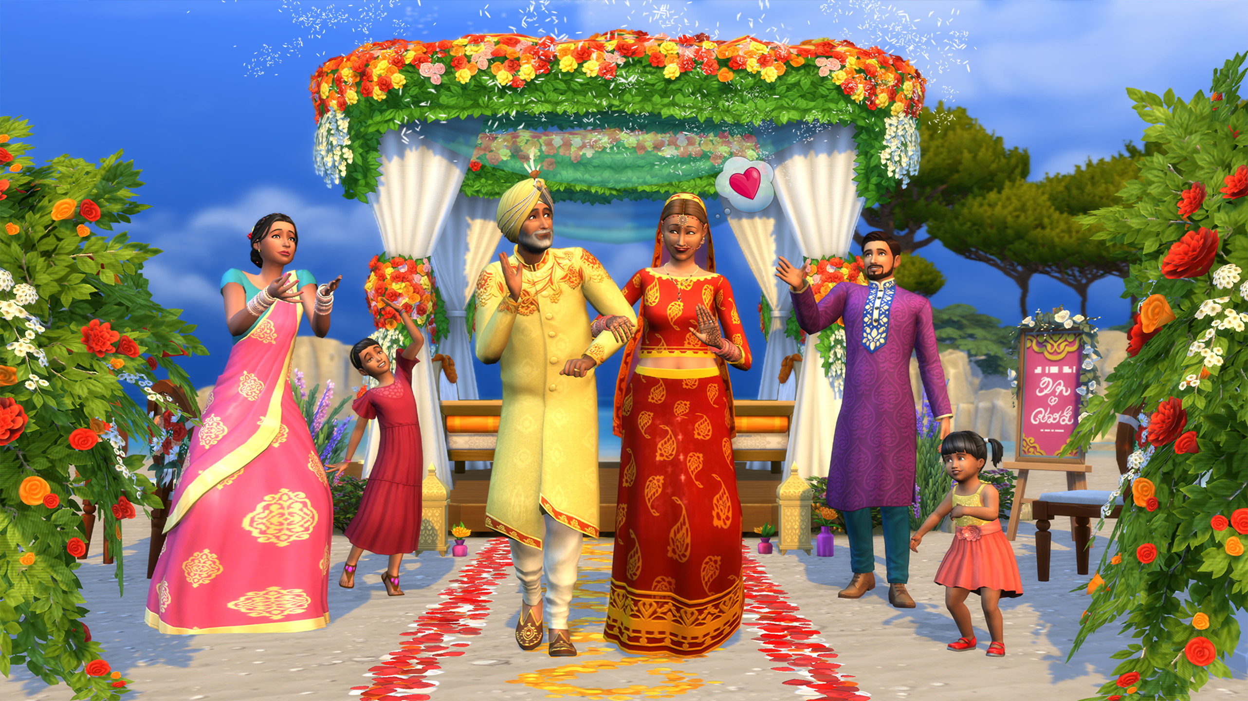 全新《The Sims™ 4 婚旅奇緣》擴充包，讓模擬市民在夢想婚禮中說「我願意」！ thumbnail