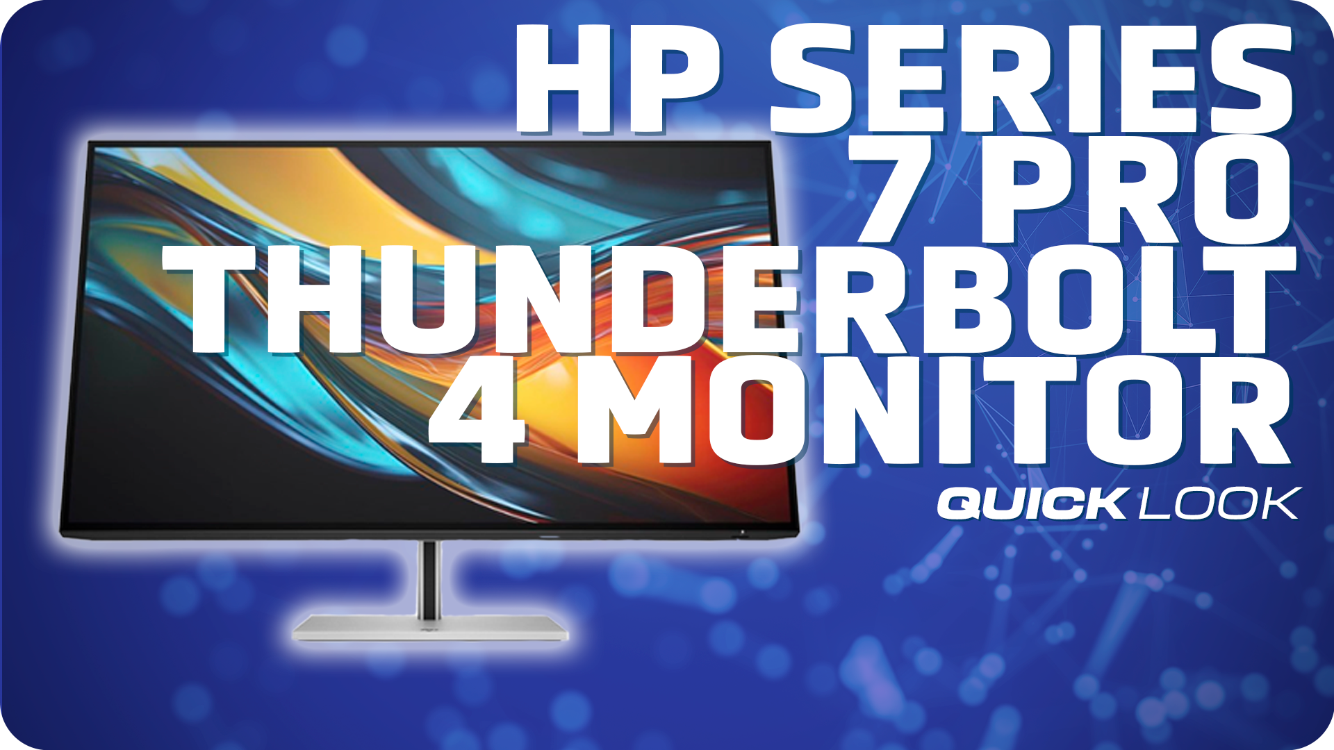 HP Series 7 Pro monitor hopes to rival reality with its colors –