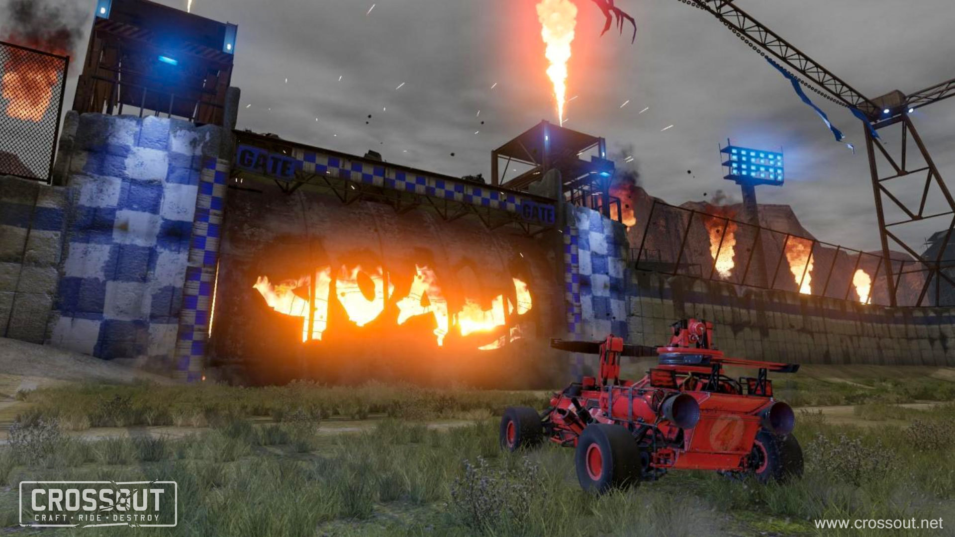 創世戰車 的 廢土盃 更新引入足球模式 Crossout Gamereactor