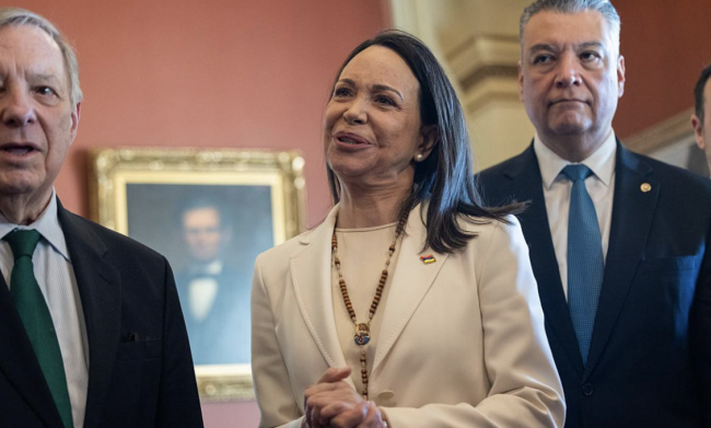 馬查多表示她將諾貝爾和平獎頒給川普