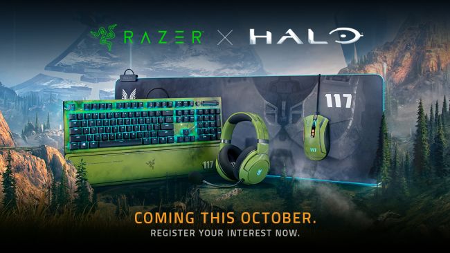 雷蛇推出附贈獨家造型的《最後一戰：無限》設備- Halo Infinite 