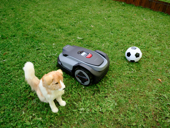 我們去德國參觀了新的石頭掃地機器人割草機系列