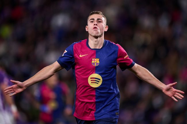 費爾明·洛佩斯 （Fermín López） 在巴薩 6-1 擊敗奧林匹亞科斯的比賽中上演帽子戲法