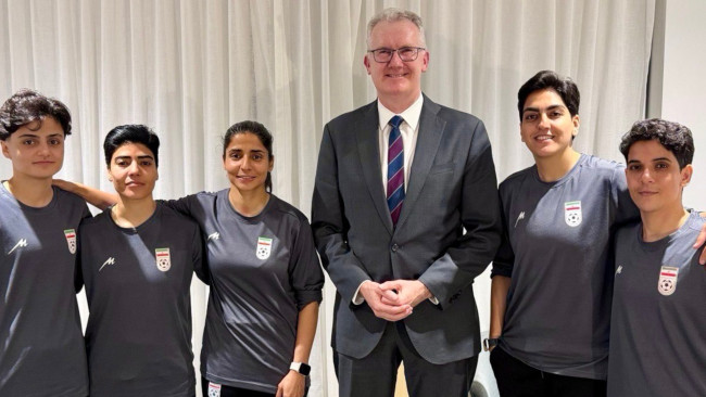 澳洲向五名伊朗女子國家隊球員提供人道庇護