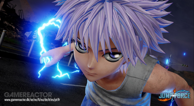 看看武藤游戏, 奇犽跟酷拉皮卡在《jump force》中的模样吧!