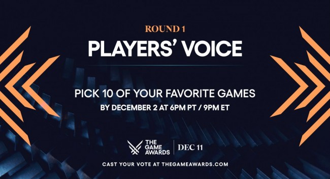 《The Game Awards》的提名玩家配音作品已經公布