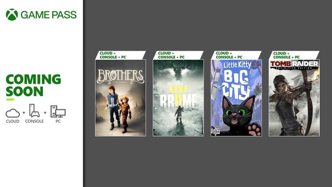 Tomb Raider, Brothers, Pussycat and other games will soon be available on Game Pass – Sina Hong Kong