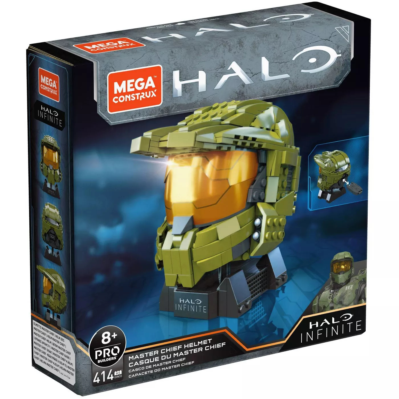 看看這款 Mega Construx 推出的士官長頭盔模型! - Halo Infinite - Gamereactor