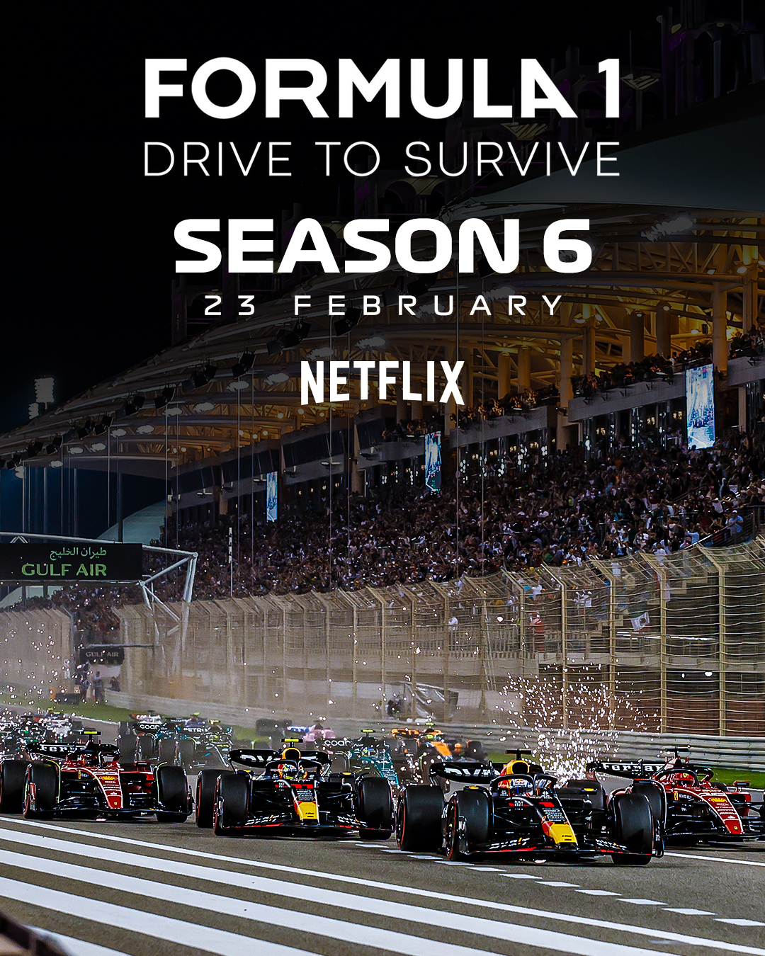 Formula Drive Formula 1: Drive to Survive 第 6 季將於 2 月在 Netflix 首播 - 新浪香港