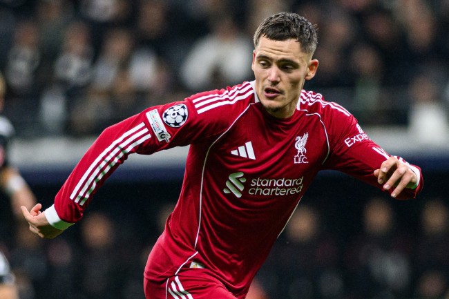 利物浦的弗洛里安·維爾茨攻入了一記在西班牙、德國或法國都不合法的越位進球