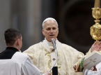 教宗利奧在聖誕夜彌撒（他首次擔任教宗）中呼籲勇氣結束烏克蘭戰爭