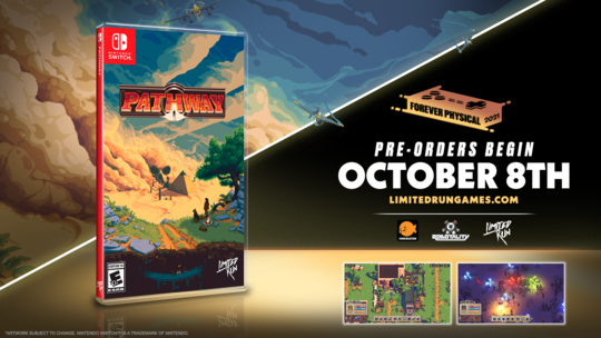 回合制戰略遊戲《Pathway》將推出實體版本,由 Limited Run Games 發行 thumbnail
