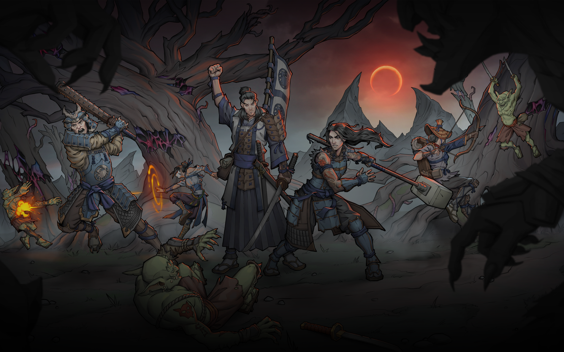 Shadowveil：Legend of the Five Rings Steam Next Festプレビュー：ワイドファンタジーワールドドラッグプレビューへのゲートウェイ