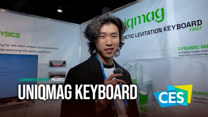 懸浮鍵盤 - Uniqmag 於 CES 2026 展出