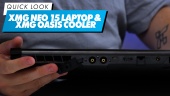 XMG Neo 15 Laptop & XMG Oasis Cooler - Quick Look