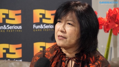 Yoko Shimomura - 娛樂與嚴肅遊戲節 2019 採訪