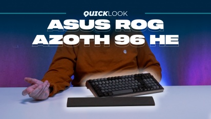 ASUS ROG Azoth 96 HE (Quick Look) - 流線型且緊湊