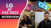 CES 2022 LG - Erik Svalberg 訪談