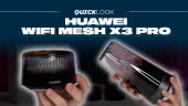 Huawei WiFi Mesh X3 Pro (Quick Look) - 發光且迅速
