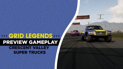《Grid Legends》- 新月谷超級卡車預覽 Gameplay