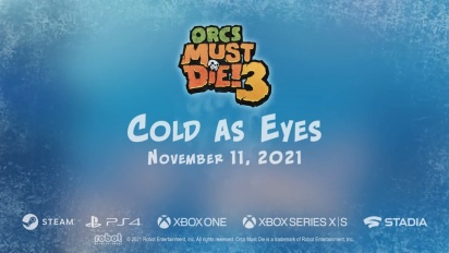 Orcs Must Die! 3 - Cold As Eyes DLC Announcement Trailer