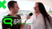 Talking about all things FPS with John Romero at Gamelab Tenerife
